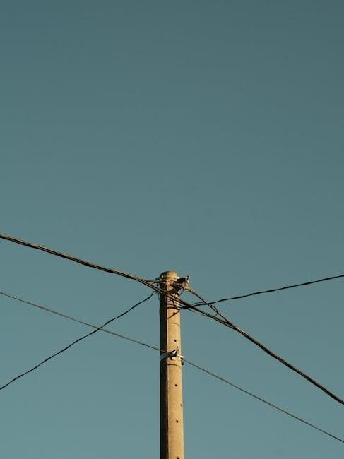 utility pole guide wire